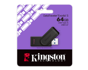 Kingston DataTraveler Exodia S 64GB USB Flash Drive