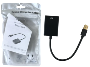 deluxe computer cable usb to hdmi adapter