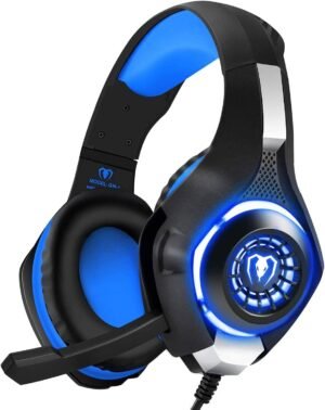 BlueFire Stereo Gaming Headset with Microphone for PS5 PS4 Xbox One Switch PC Mac - GM-1
