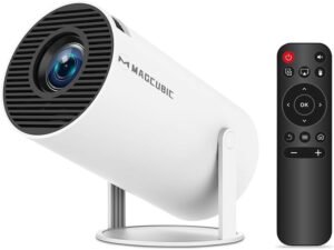 Magcubic HY300 Mini Portable Projector - 4K & 1080P Support, WiFi6 & Bluetooth 5.4
