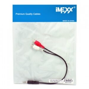 iMexx 3.5mm Aux to RCA Adapter Cable