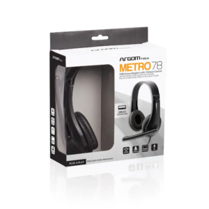 Argom Metro 78 Wired USB Headset ARG-HS-0078