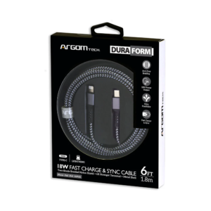 Argom Type C to Lightning Cable Nylon Braid 6FT ARG-CB-0024