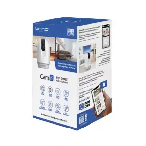 UNNO Smart Wireless Indoor Camera CAM 6 1080P (Pan & Tilt)