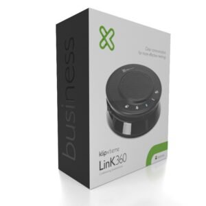 Klip Link 360 Portable Conference Microphone Speaker Wired USB