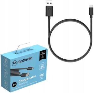 Motorola Type C to Type A 2M/3FT Data Cable