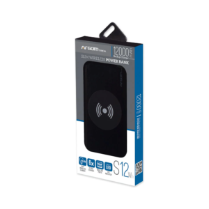 Argom Slim Wireless Power Bank 12000mAh 10w