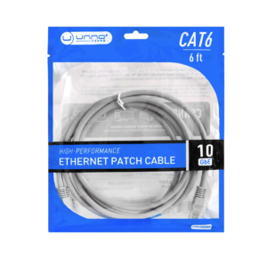 UNNO CAT6 6Ft Ethernet Patch Cable 10GbE