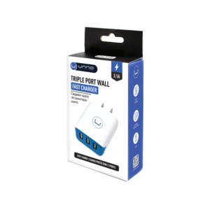 UNNO TRIPLE PORT WALL FAST CHARGER